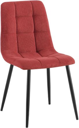 Clp Silla De Comedor Antibes Cord Burdeos