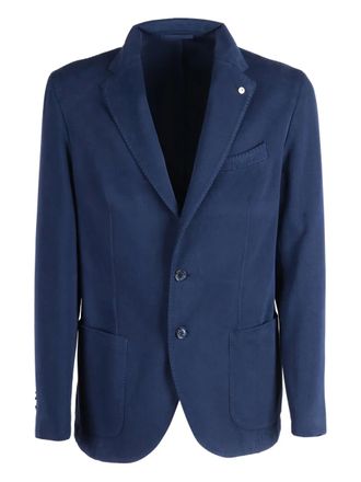 L.B.M. 1911 Giacche buttoned blazer - Blauw