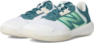 New Balance 696v6 Tennis Shoes Mens Shoes White/Green : 12.5 D - Medium, Synthetic/Textile