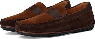 Johnston & Murphy Cort 2.0 Penny Mens Lace-up Boots Brown Suede/Full Grain : 10.5 M (D), Leather