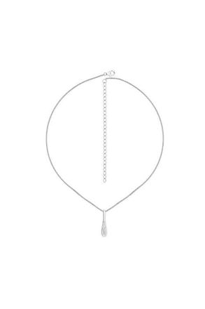 Lucy Quartermaine Skinny Drip Pendant Necklace in Sterling Silver at Nordstrom, Size 20