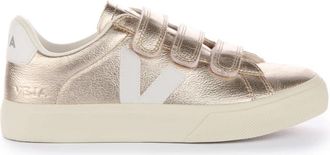 Veja Recife Lage Sneakers - Dames - Sneakers - Geel - 41 EU - Leer - Schoenen