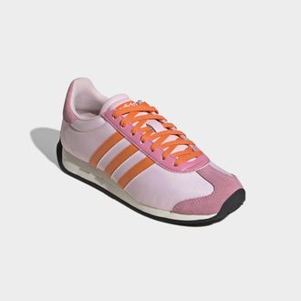 adidas Sneaker ADIDAS SPORTSWEAR RUNVISTA, Damen, Gr. 40,5, clear pink, pure orange, bliss pink, Leder, Synthetik, Textil, Schuhe Sneaker