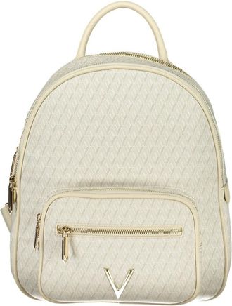 Mario Valentino Backpacks, female, Beige, Size: ONE SIZE Queen Re Backpack
