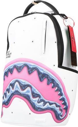 Sprayground SHARK CENTRAL LIQUID CHROME BACKPACK
