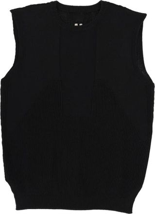 Rick Owens Tank Top - Heren - Spencers - Zwart - L - Wol - Truien & Vesten