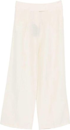 Pennyblack Wijde broek - Dames - Wijde Broeken - Wit - L - Broeken