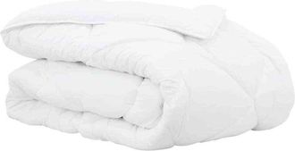 vidaXL Colchas Y Duvets Blanco 240 X 220 Cm Microfibra Vidaxl