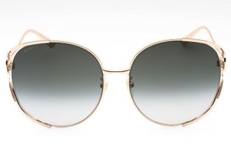 Gucci Womens Gg0225s Sunglasses Gold