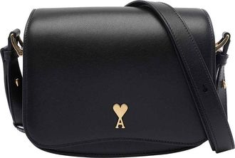Ami Black Paris Paris Crossbody Bag