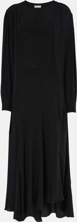 Isabel Marant Hanane ruffled silk maxi dress