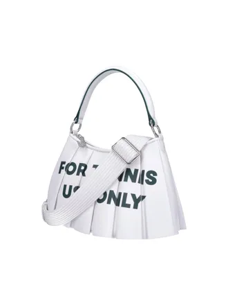 Lacoste Mens Bags White Leather