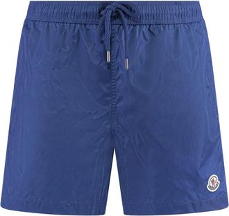Moncler Uomo, Costumi da bagno, Blu, L, new