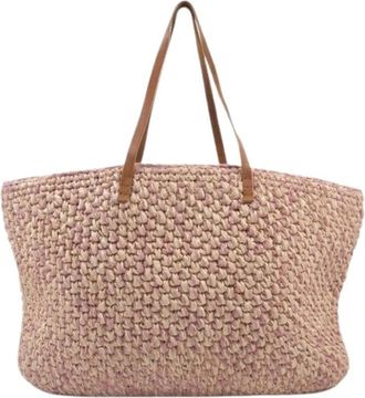 Fendi Pre-owned Tote Bags, female, Pink, Size: ONE SIZE Pre-owned Vintage Tote