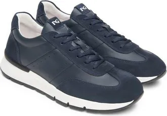 Nero Giardini Low Top Trainer Sneaker in Navy at Nordstrom, Size 10-10.5Us