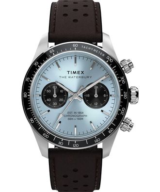 Timex Waterbury Heritage Heren Horloge Bruin TW2Y70600