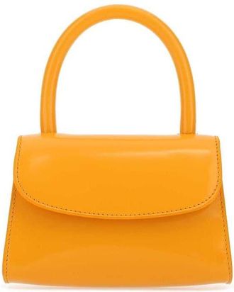 by FAR Orange Leather Mini Handbag Sunflower