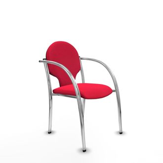 Piqueras y Crespo Silla De Recepci&oacute;n Hell&iacute;n Piqueras Y Crespo 220ptcrb350 Rojo 2 Unidades