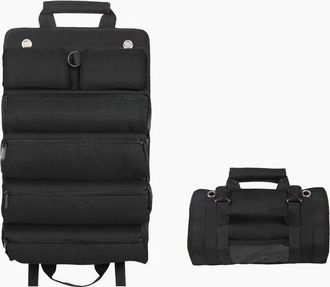 No Brand Bolsa De Herramientas Con Ruedas Para Montaje En Coche, Para Electricistas Y Carpinteros, 49,5 X 33 Cm, Bolsa De Almacenamiento Port&aacute;til, Con M&uacute;ltiple