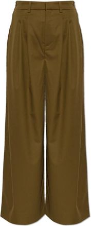Gestuz Broeken, Dames, Groen, S, Polyester, GZolivia Broeken