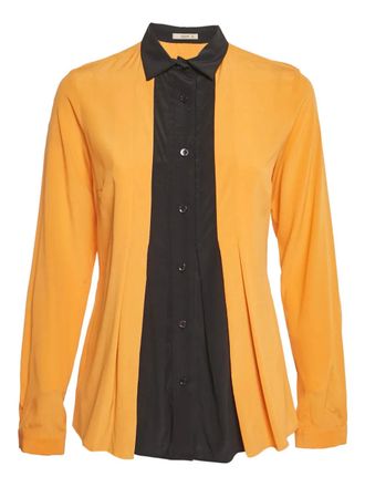 Etro Camicia in misto seta - Arancione