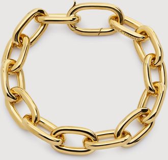 Monica Vinader Gold Kate Young Bold Link Bracelet