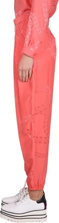 Stella McCartney Silk-Viscose Blend Trousers - Pink