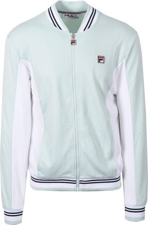 Fila Mens SETTANTA TRACK TOP SURF SPRAY/NAVY/WHITE - Blue Cotton - Size X-Large