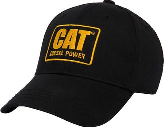CAT Mens 1120255 Curve Bill Diesel Power Cap, Black, One size
