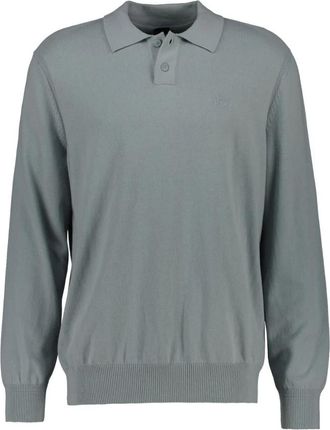 HUGO BOSS Asac PL - Heren - Ronde hals truien - Blauw - S - Katoen - Truien & Vesten