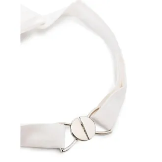 Lady Anne Silk Necktie - White