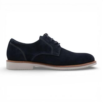 TruClothing Suede Leather Plain Toe Smart Derby Shoes