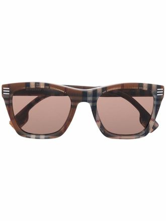 Burberry Sunglasses square-frame sunglasses - men - Acetate - 52 - Brown