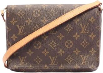 Louis Vuitton Pre-owned Cross Body Bags, female, Brown, Size: ONE SIZE Pre-owned Canvas louis-vuitton-bags