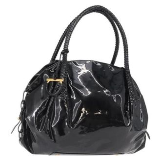 Ferragamo Pre-owned Handbags, female, Black, Size: ONE SIZE Pre-owned Handbag