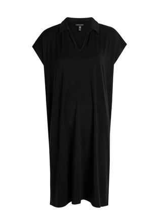 Eileen Fisher Eileen Fisher Jersey Midi Dress - Black - L (UK 18-20 / XL)