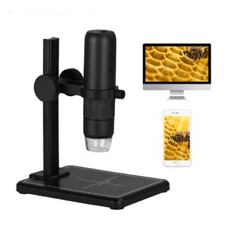 Trade Shop Trade Shop Traesio - Andowl - Microscopio Digitale Q-xw05 Wi-fi Usb 1080p Risoluzione Hd 50-1000x Portatile