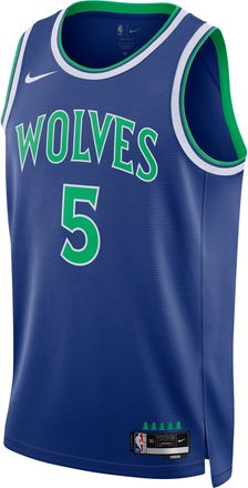 Nike Mens Minnesota Timberwolves Icon Edition Dri-FIT NBA Swingman Jersey in Blue | II4513-495