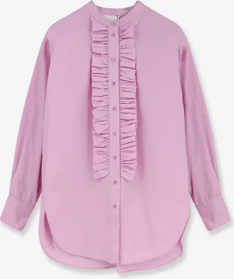 Nude Camicia oversize in cotone - NUDE - gender_Woman