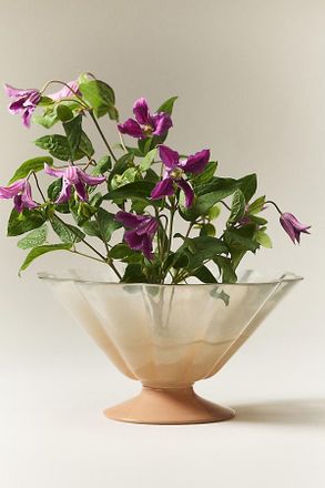 Anthropologie Odette Glass Vessel