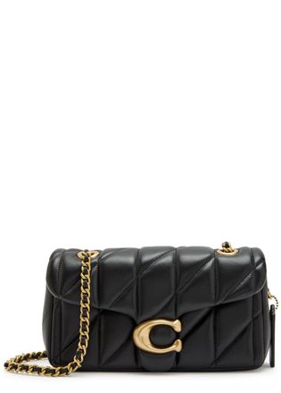 Coach Tabby 20 Quilted Leather Shoulder bag - Black - One Size