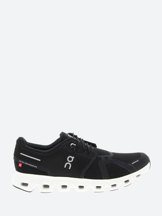 On Running Mens Cloud 6 Running Shoe In Black White