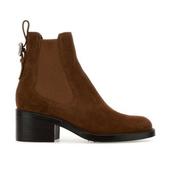 Chlo&eacute; Heeled Boots, female, Brown, Size: 10 US Chelsea Boots