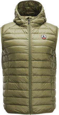 Jott Winddicht Lichtgewicht Vest met Capuchon - Heren - Bodywarmers - Groen - L - Jassen