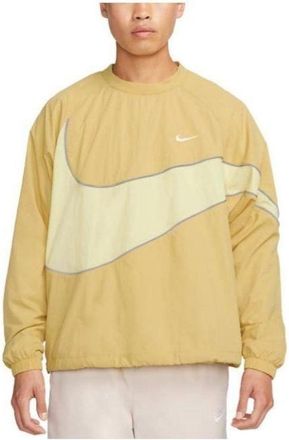 Nike Swoosh Woven Sweater Yellow White DX0661-700