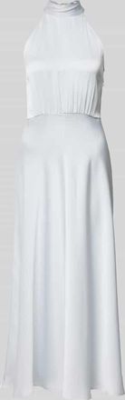 Sams&oslash;e & Sams&oslash;e Midikleid mit Stehkragen Modell Rheo in Hellblau, Gr&ouml;&szlig;e XL