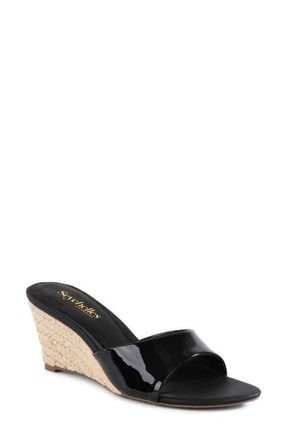 Seychelles Just Like That Wedge Sandal in Black at Nordstrom, Size 8.5