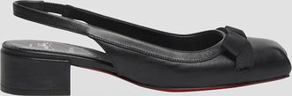 Christian Louboutin 30mm Mamaflirt Sling Ballerina Slingback Pumps