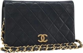 Chanel Pre-owned Cross Body Bags, female, Black, Size: ONE SIZE Pre-owned Shoulder Bag