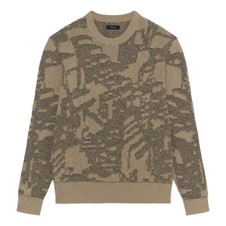 Matinique Ronde hals gebreid - Heren - Truien - Beige - Maat: S